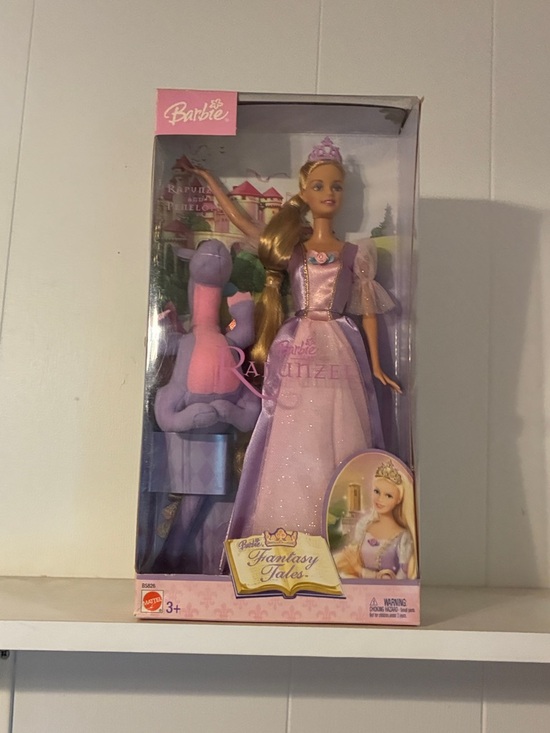 Barbie Other - Barbie Purple and Pink Rapunzel Princess Doll